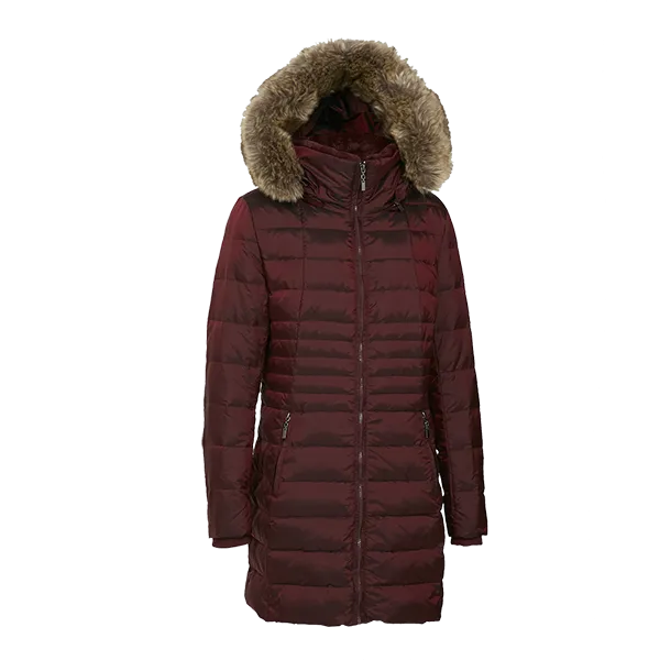 2 Tone Basic Down Jacket