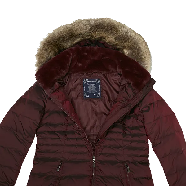 2 Tone Basic Down Jacket