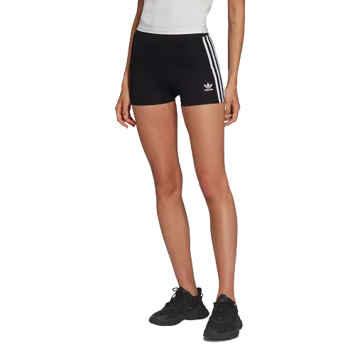 Adidas Women's Adicolor Classics Traceable Booty Shorts - Black