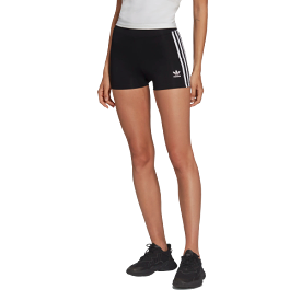 Adidas Women's Adicolor Classics Traceable Booty Shorts - Black