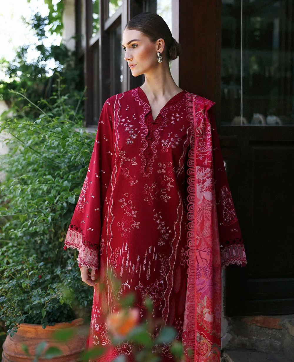 Aylin By Republic WomensWear Embroidered Lawn Unstitched 3Pc Suit D5-B Lunara