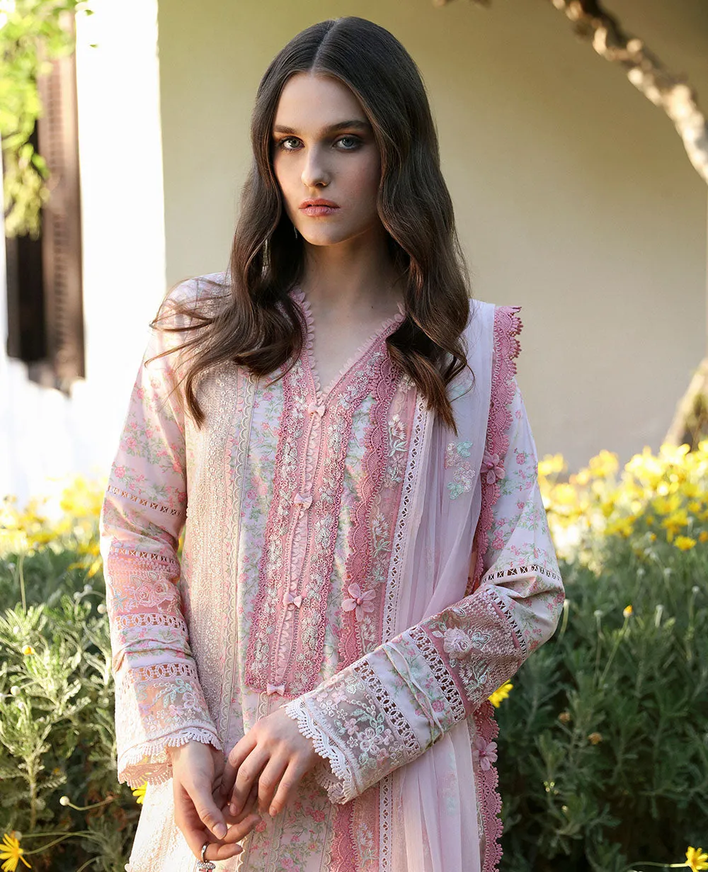 Aylin By Republic WomensWear Embroidered Lawn Unstitched 3Pc Suit D8-B Rosa