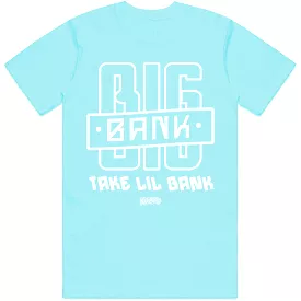 BIG BANK : Celadon Sneaker Tees Shirt (white ink)