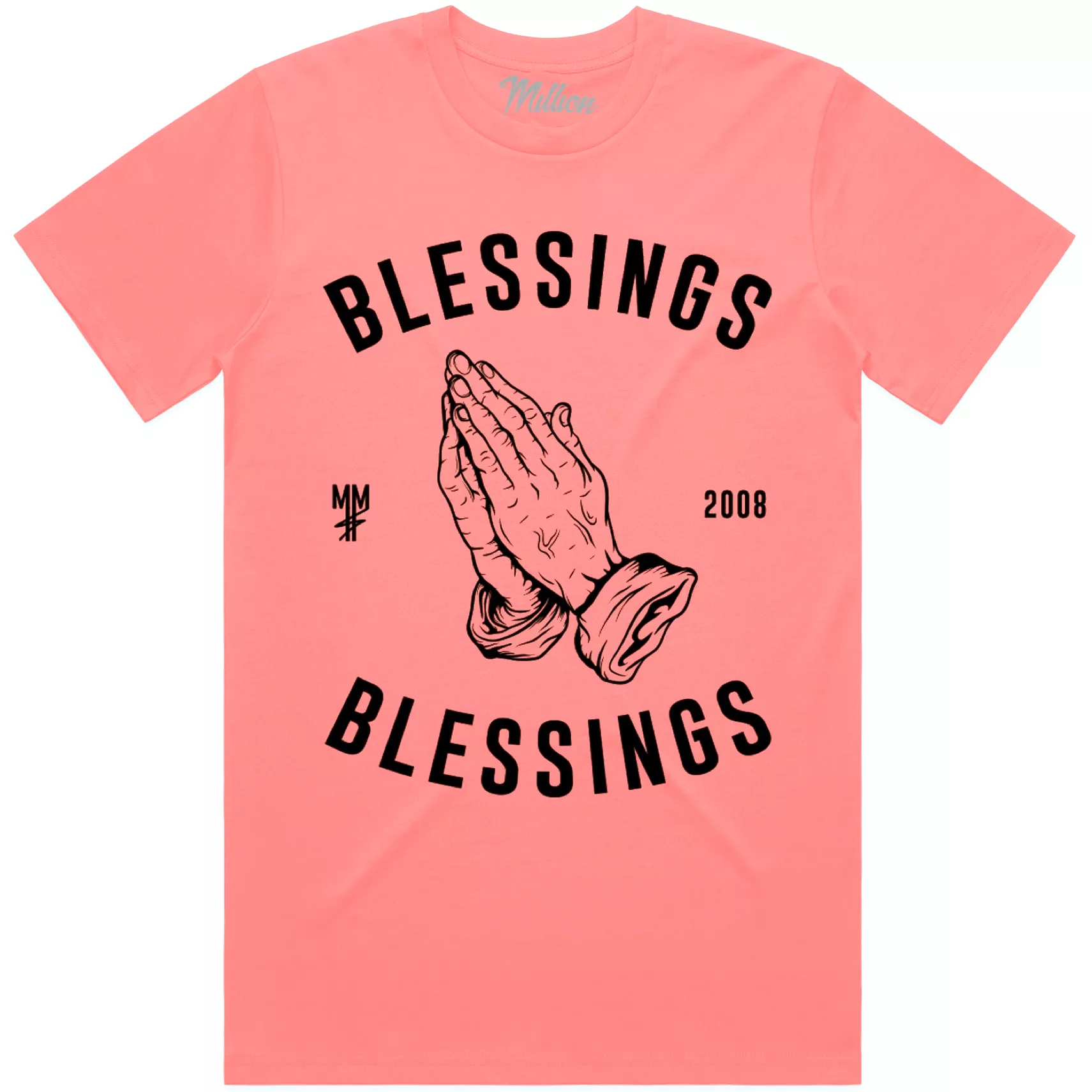 BLESSINGS : Coral Sneaker Tees Shirt