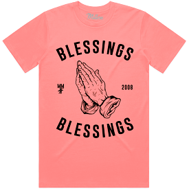 BLESSINGS : Coral Sneaker Tees Shirt