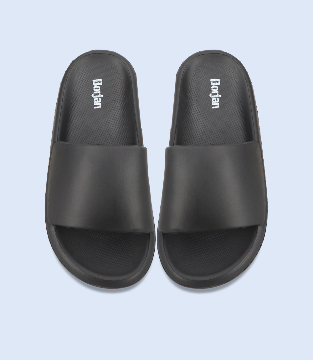 BM4894-BLACK-Men Sliders