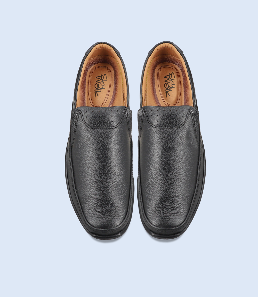 BM5277-BLACK-Men Comfort Life Style Shoes