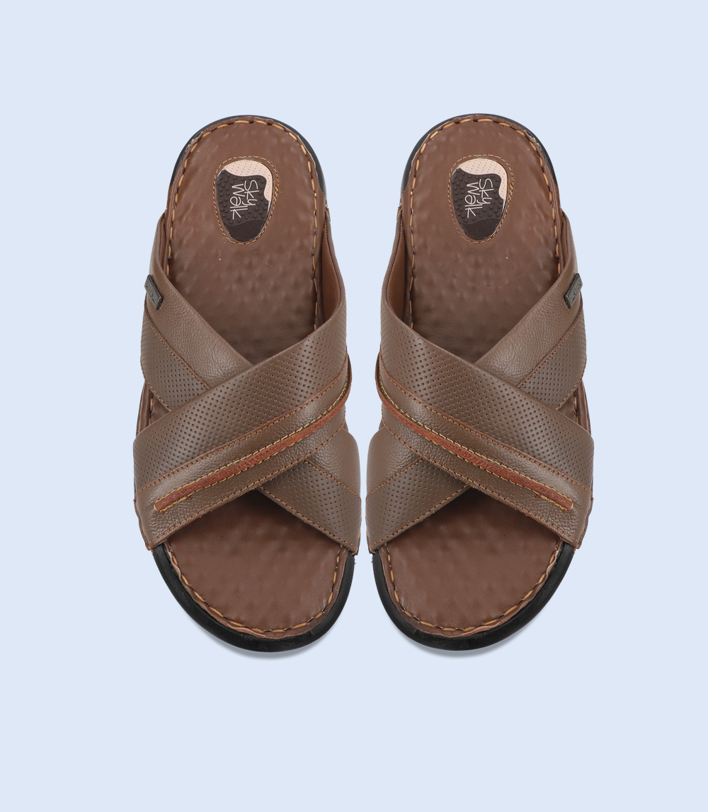 BM5500-KASTANI-Men Slipper