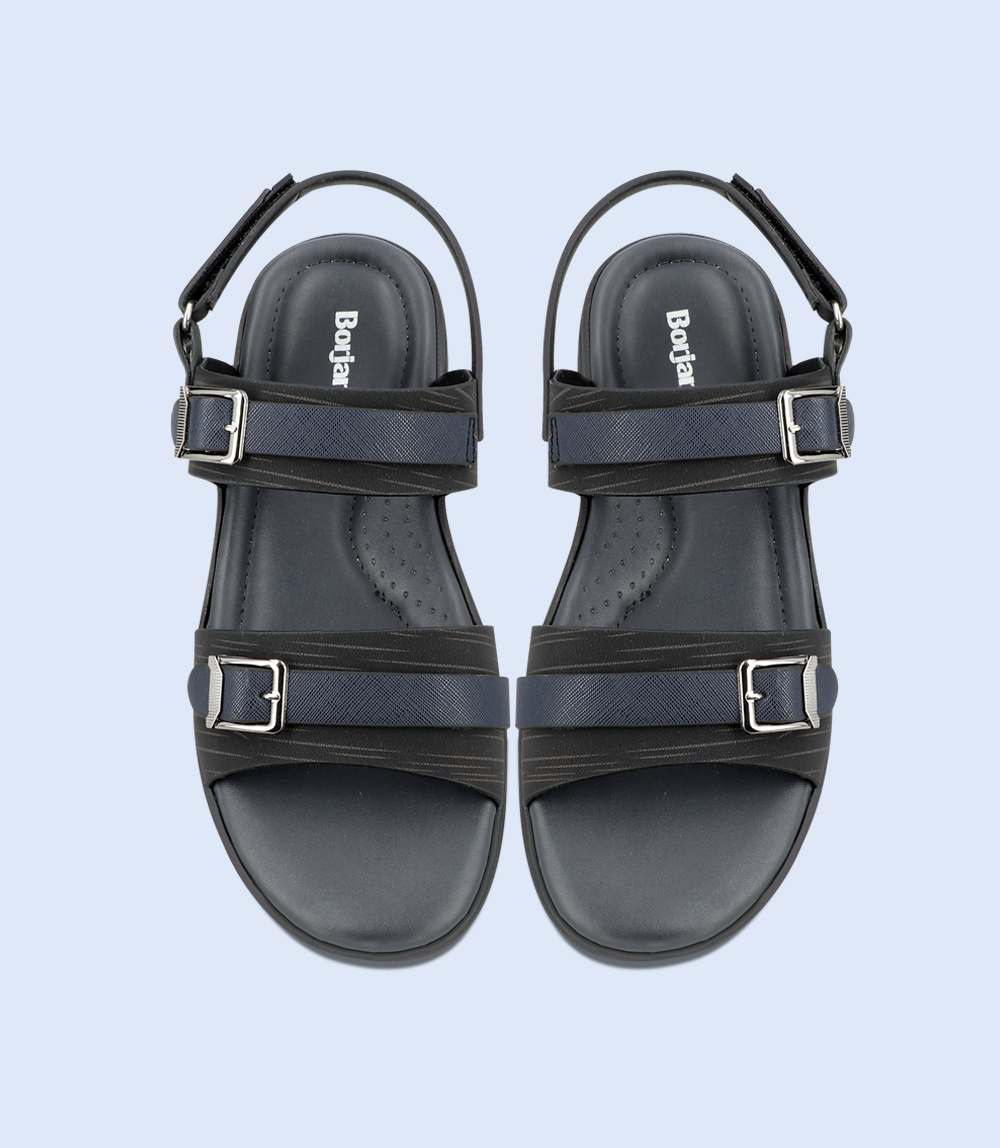 BM5513-BLACK-Men Sandal