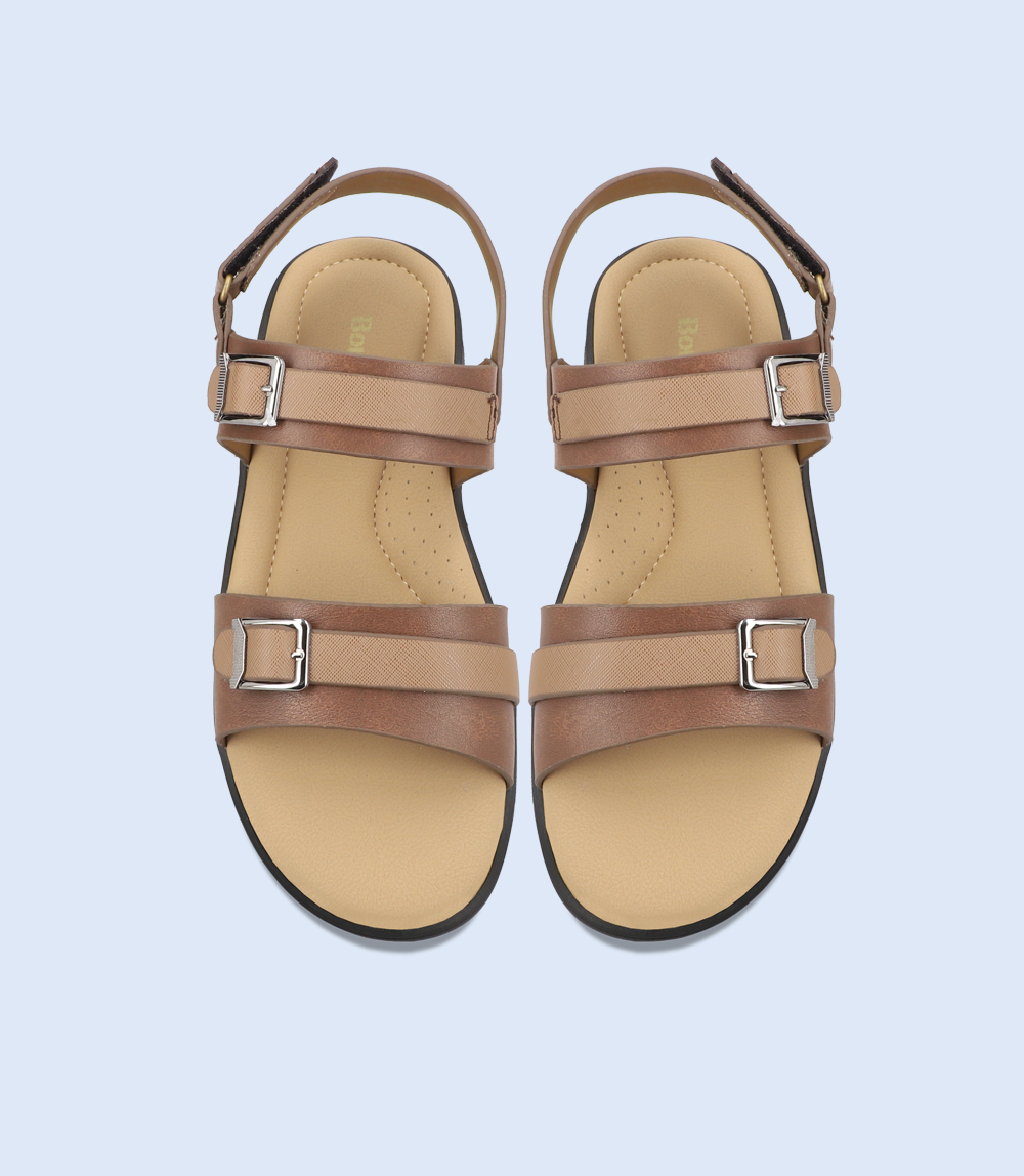 BM5513-BROWN-Men Sandal