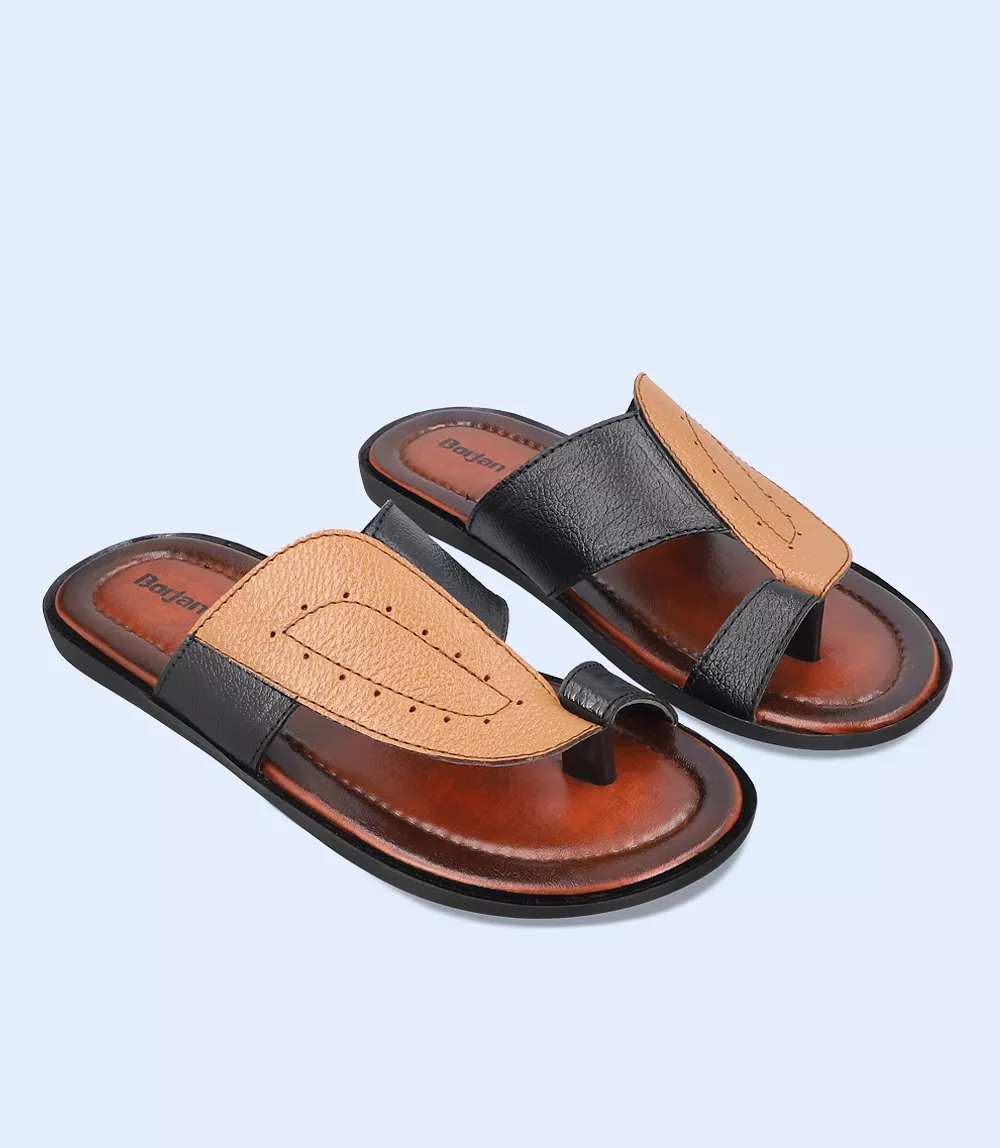 BM5547-TAN-Men Chappals