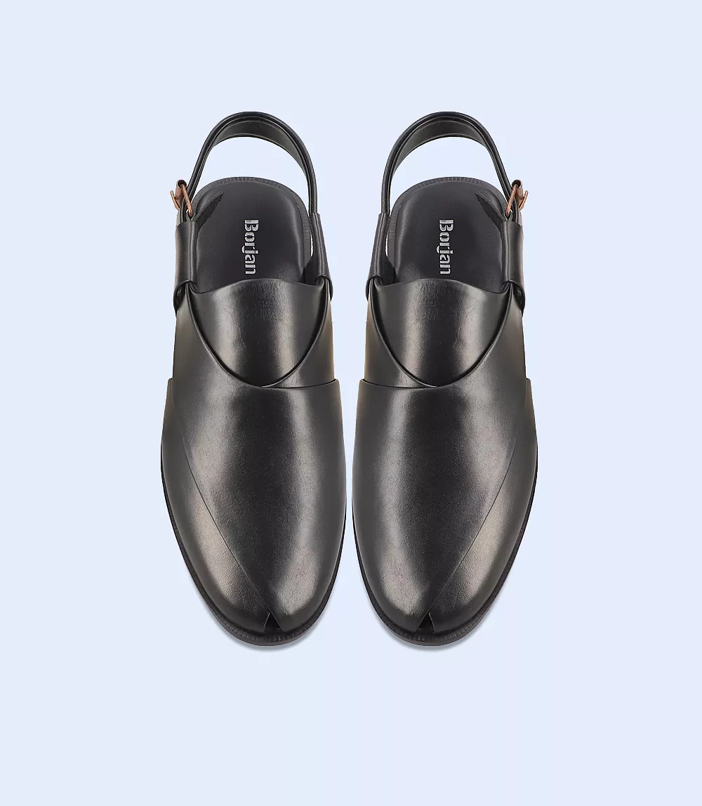 BM5563-BLACK-Men Peshawari's