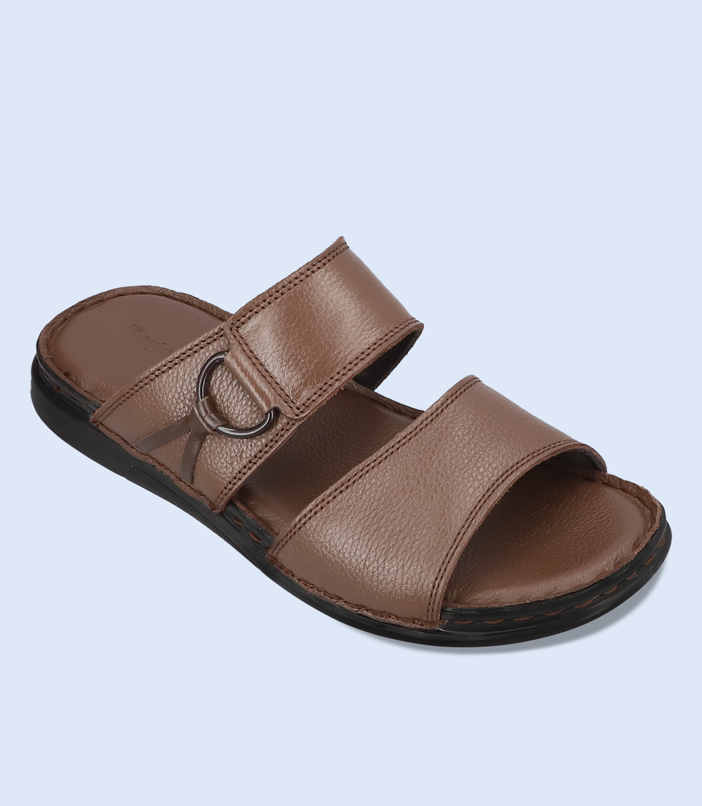 BM5600-BROWN-Men Slipper