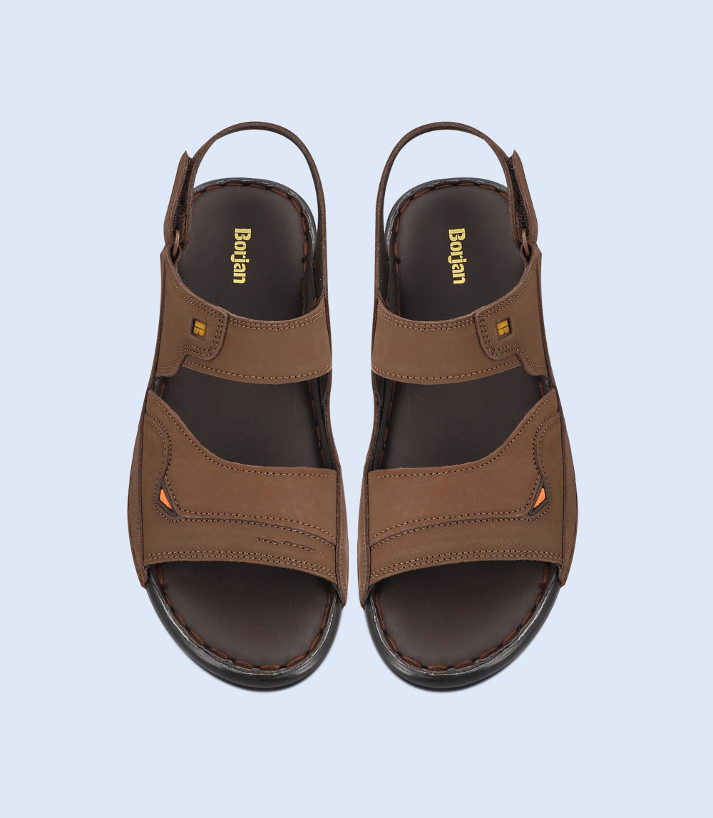 BM5657-BROWN-Men Sandal