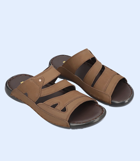 BM5660-BROWN-Men Slipper