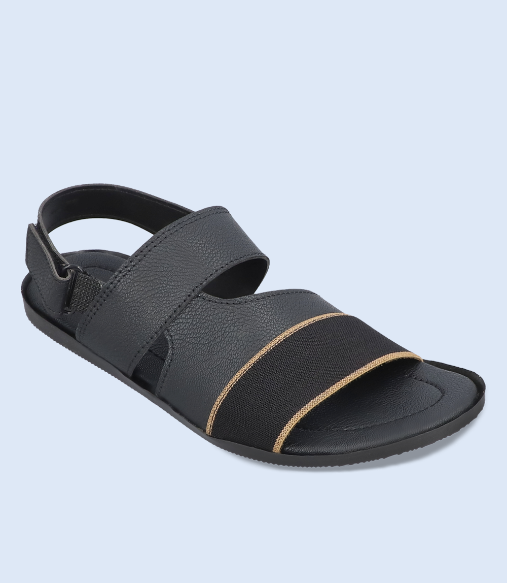 BM5672-BLACK-Men Sandal