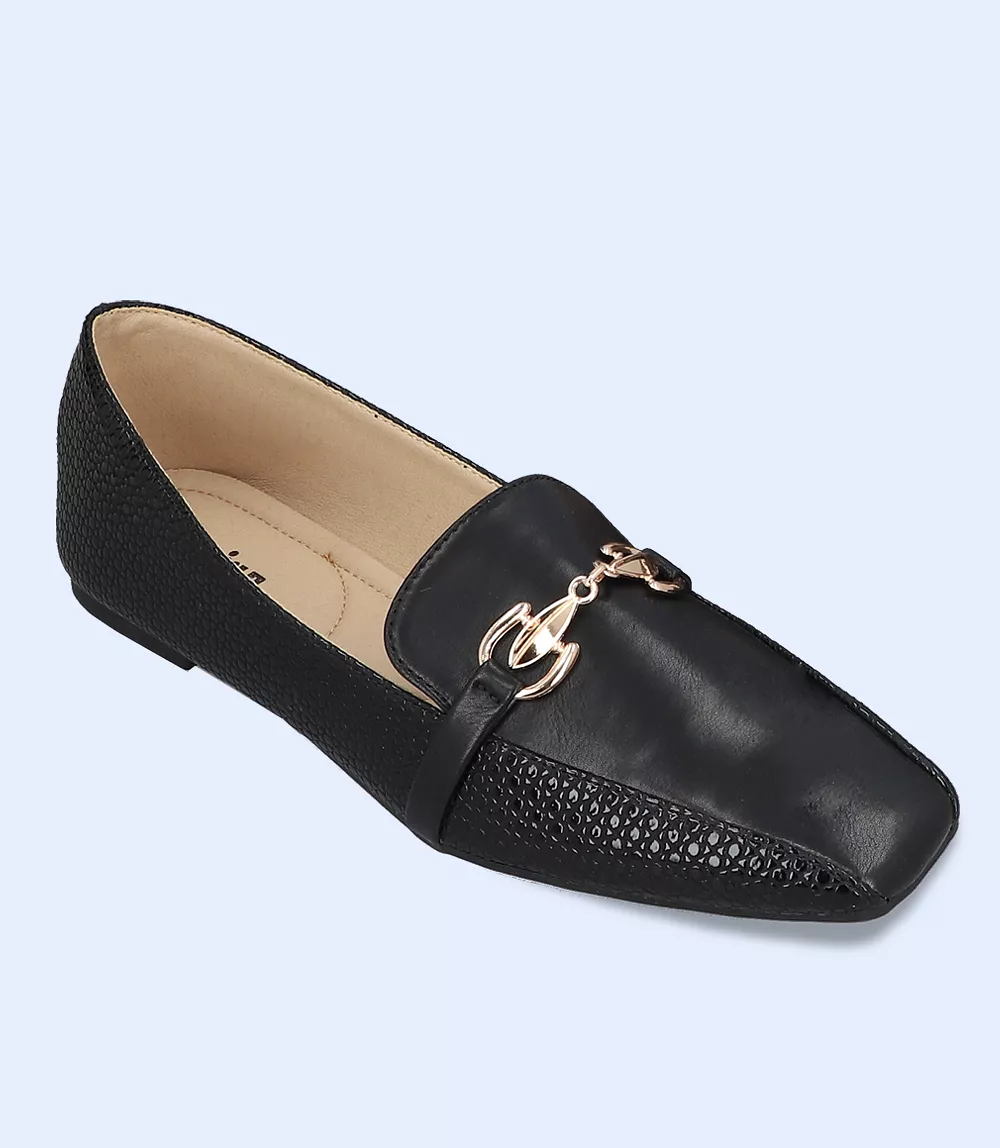 BW8458-BLACK-Women Casual Shoes