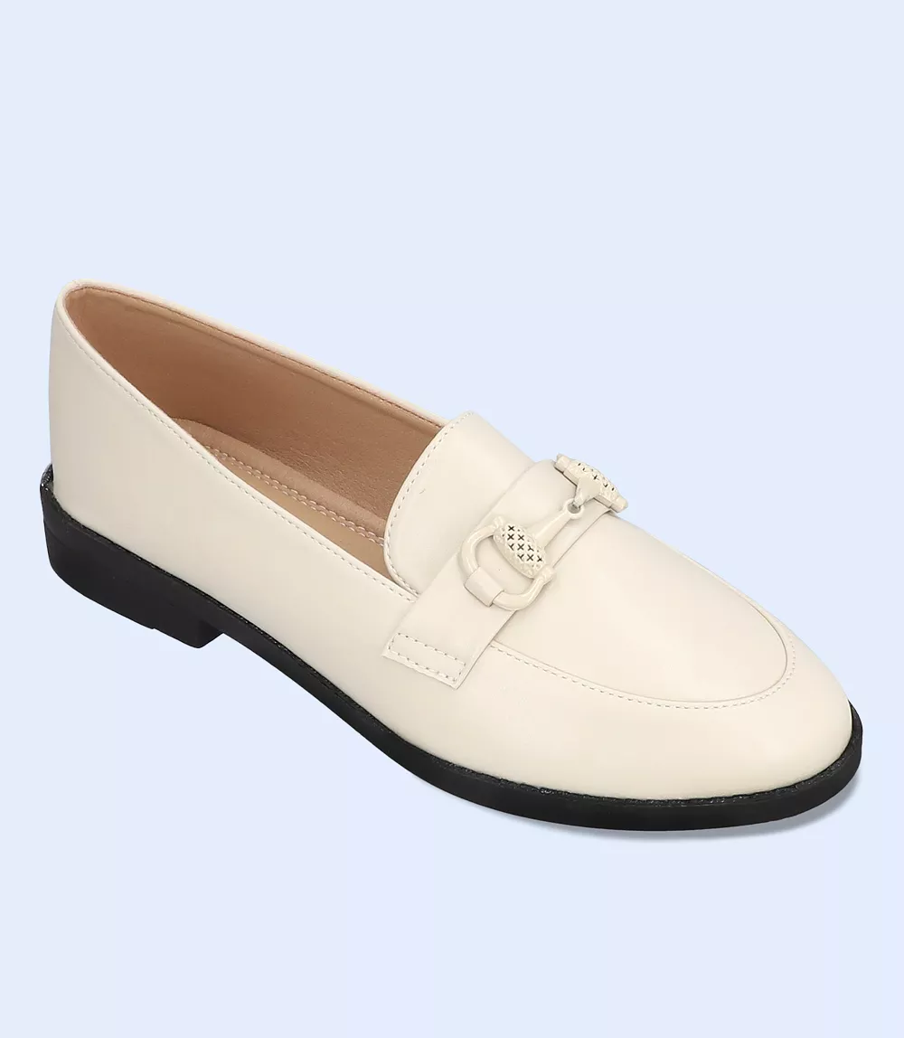 BW8612-IVORY-Women Casual Shoes