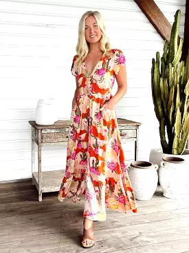 Carmen Maxi Dress - Agave Collection