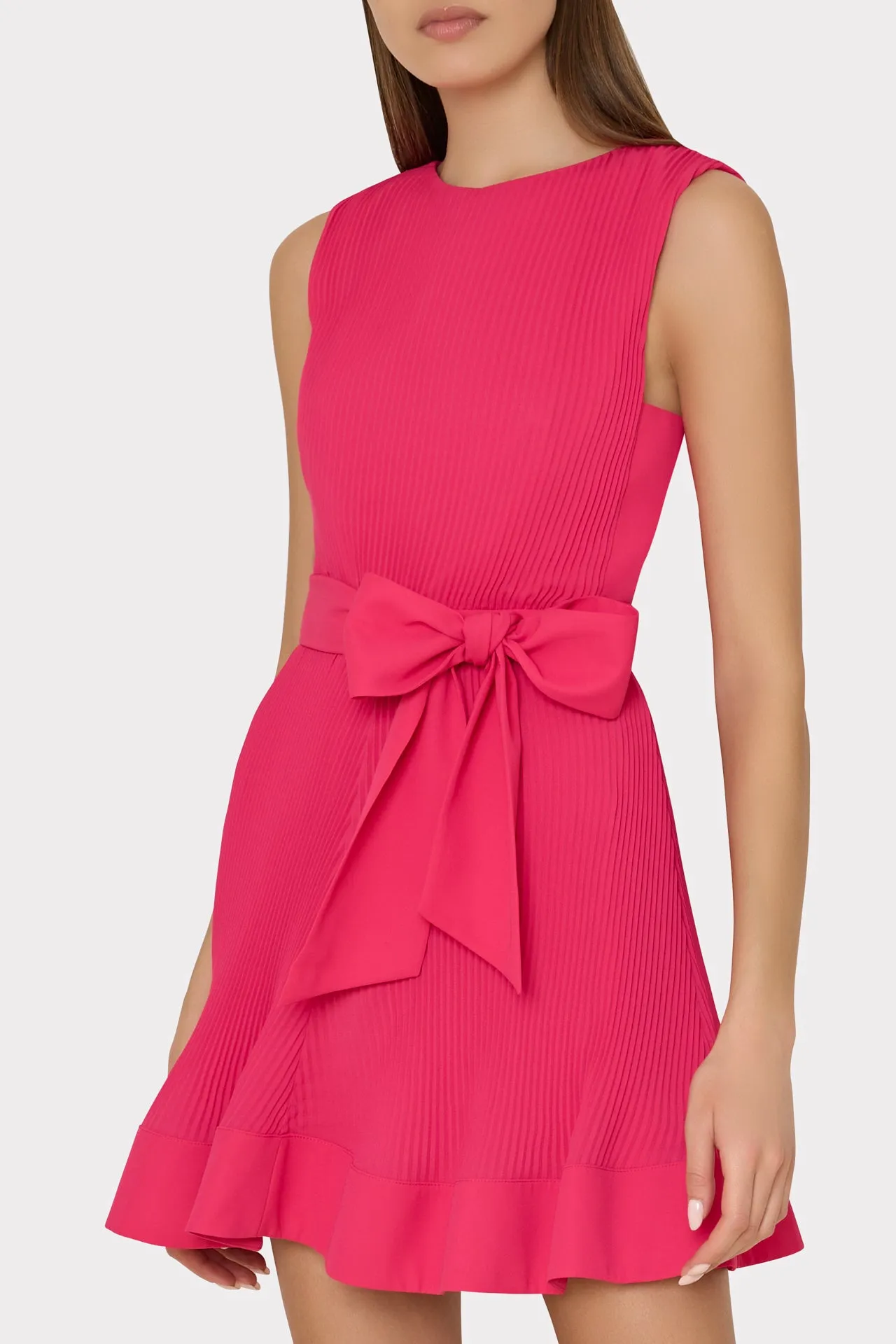 Carreen Pleated Mini Dress