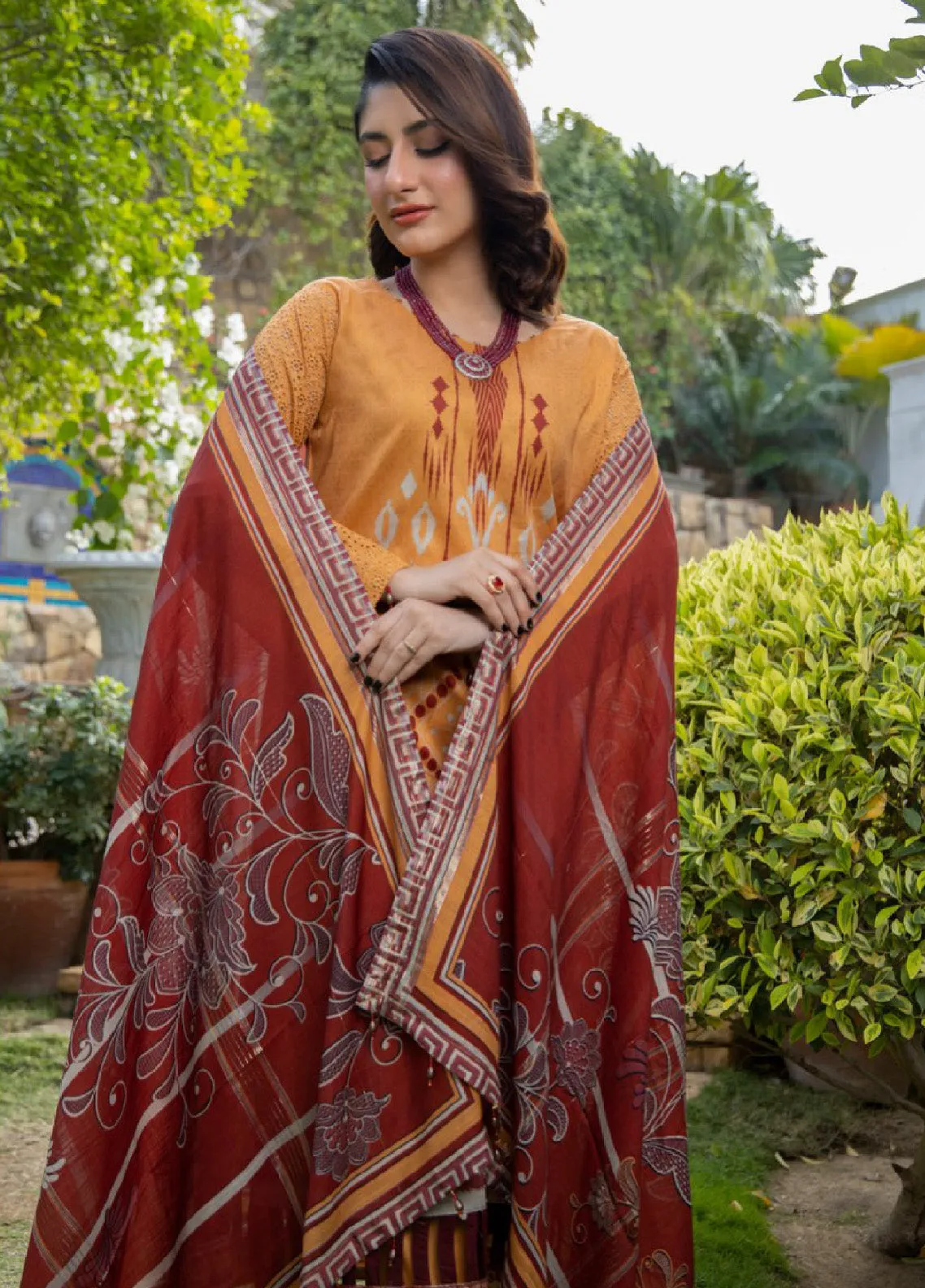 Chittyan Kalaiyaan By Schick Embroidered Lawn Unstitched 3 Piece Suit - SDH24CK 01