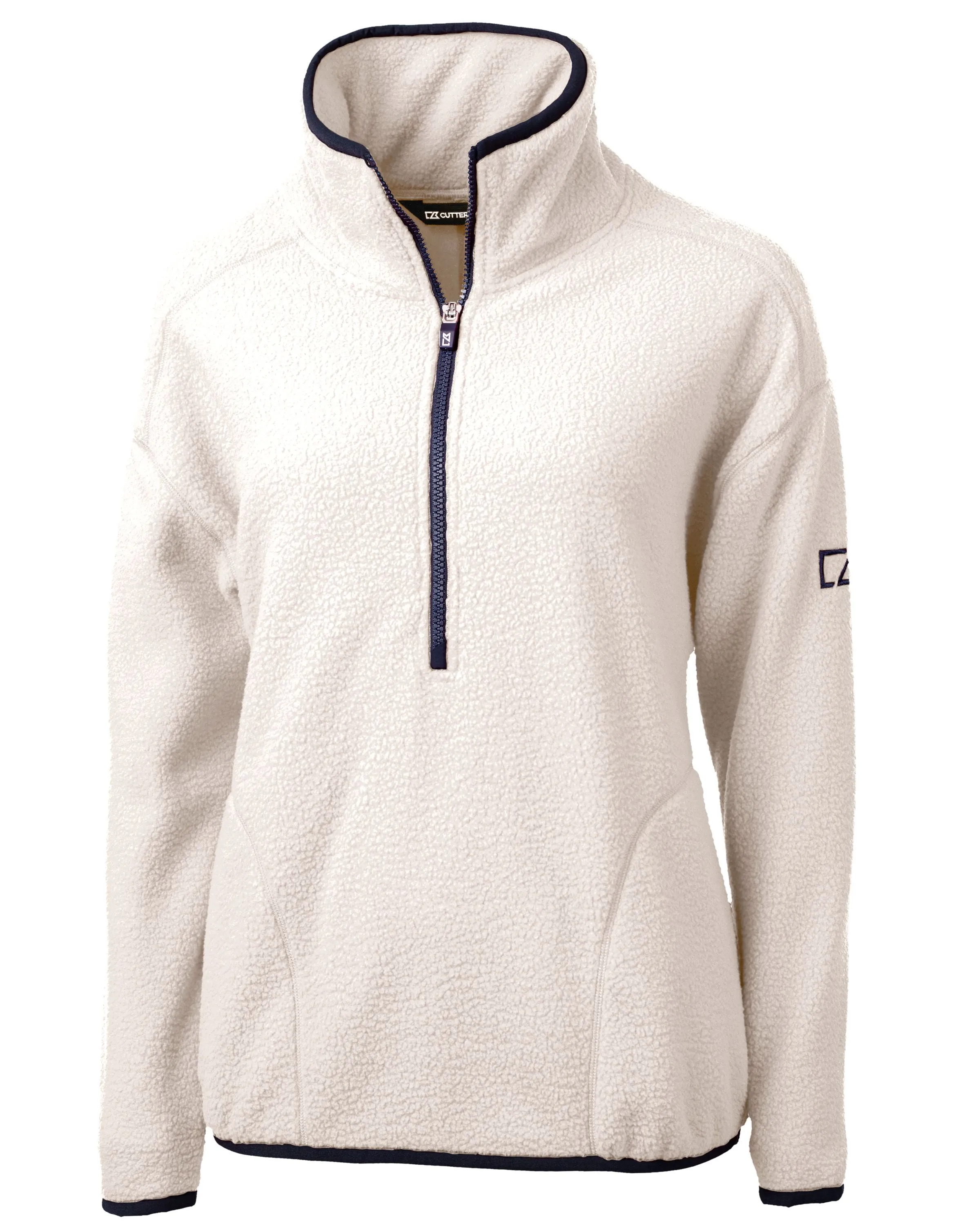 Cutter & Buck Cascade Eco Sherpa Ladies Fleece Pullover Jacket