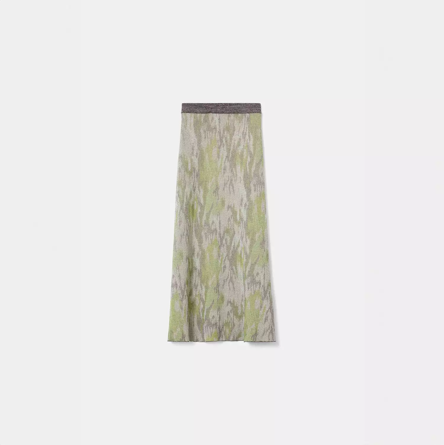 FLORA JAQUARD KNITTED SKIRT