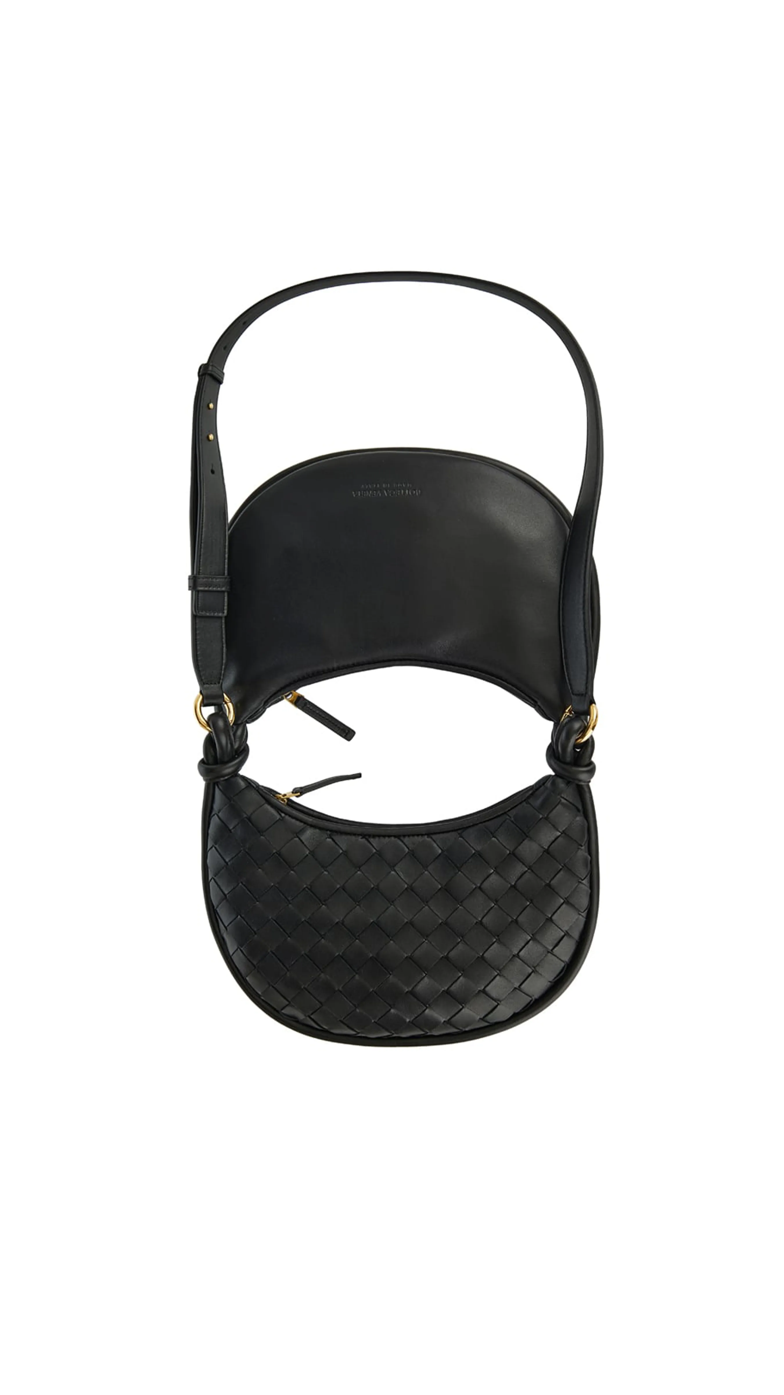 Gemelli Messenger Bag - Black