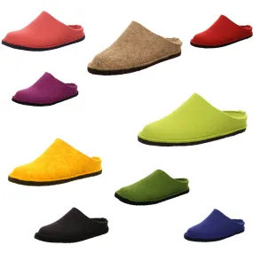 Haflinger Flair Soft House Shoes Slippers Clogs Mules Wool Felt Slip On