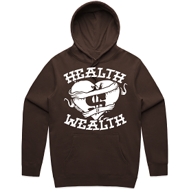 HEALTH - Brown Sneaker Hoodie