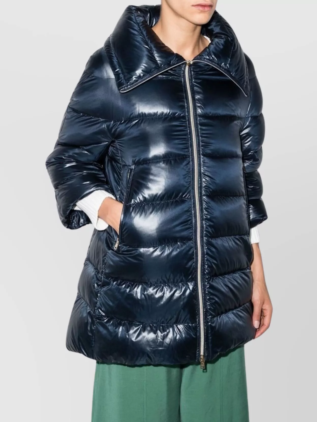 Herno   Cleofe midi down jacket