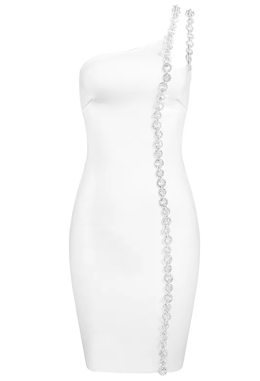 Isha White Mini Dress