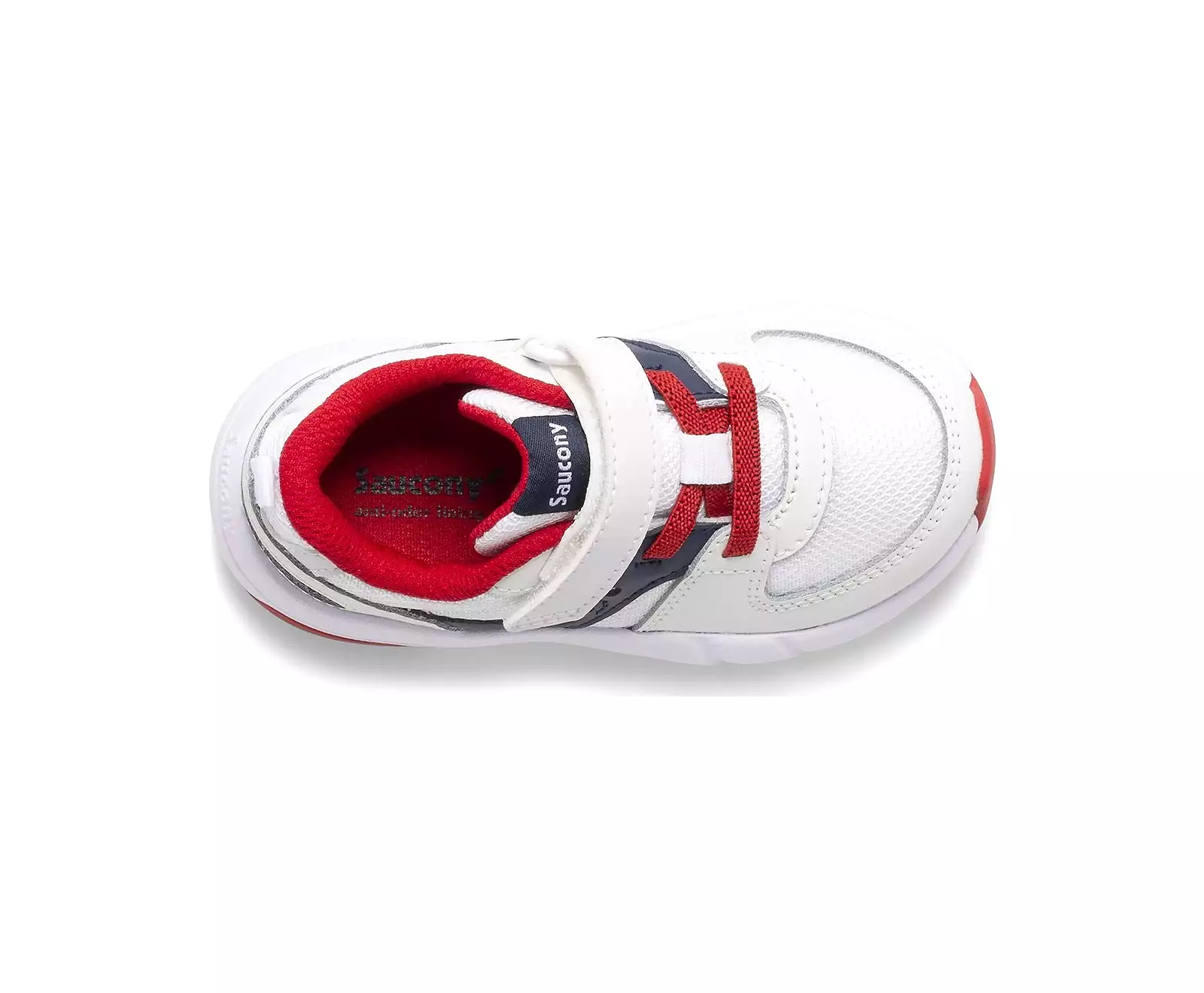 Jazz Lite 2.0 Kid's A/C Sneaker - White/Navy/Red