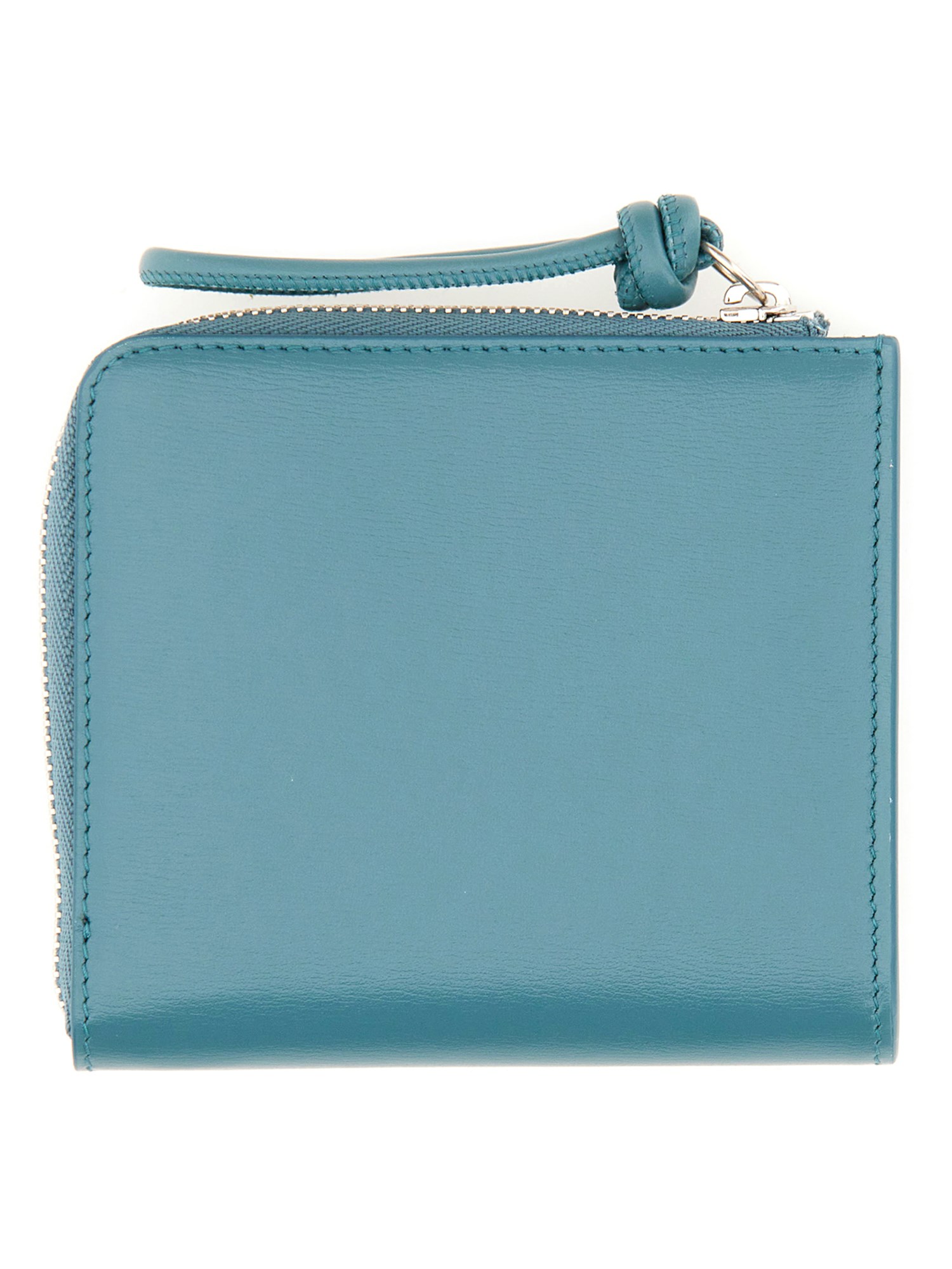 JIL SANDER    LEATHER ZIPPERED WALLET