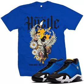 Jordan Retro 14 Laney 14s Sneaker Tees Shirt to Match : Shut Up Hustle