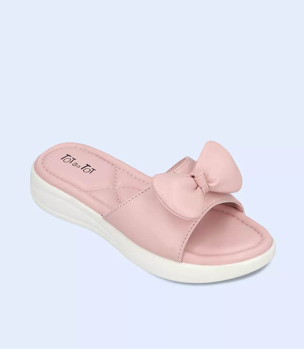 KG0099-PINK-Kids Casual Slipper