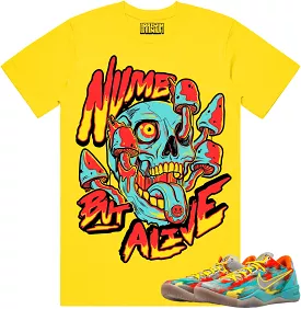 Kobe 8 Venice 8s Shirt to Match - VENICE NUMB ALIVE