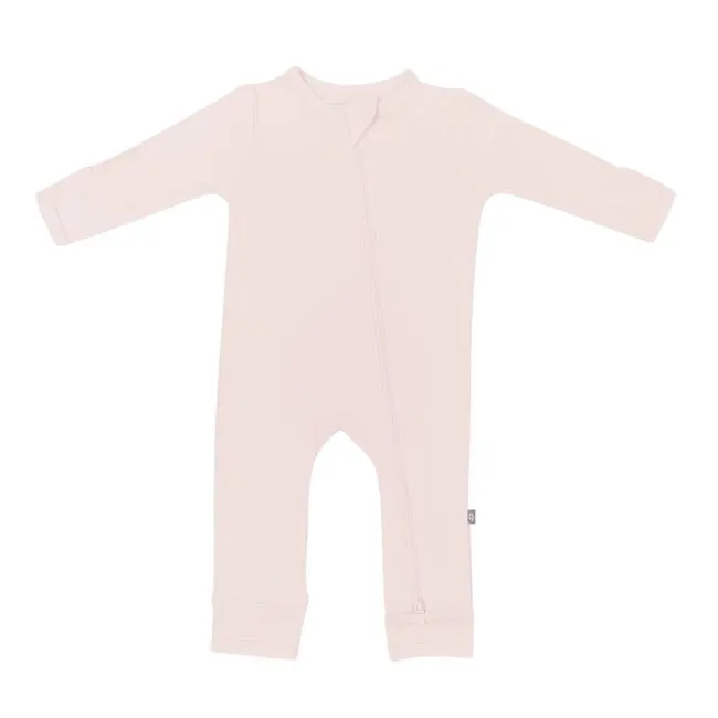 Kyte Baby Zippered Romper in Blush