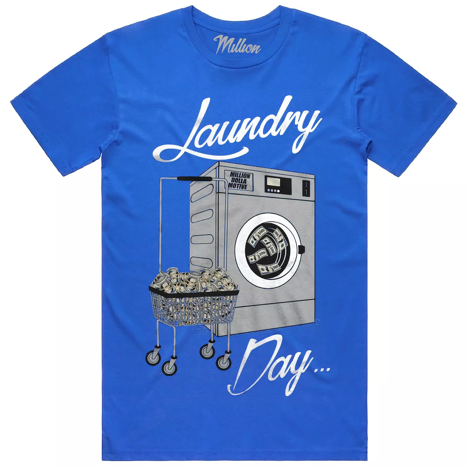 LAUNDRY DAY : Royal Blue Sneaker Tees Shirt