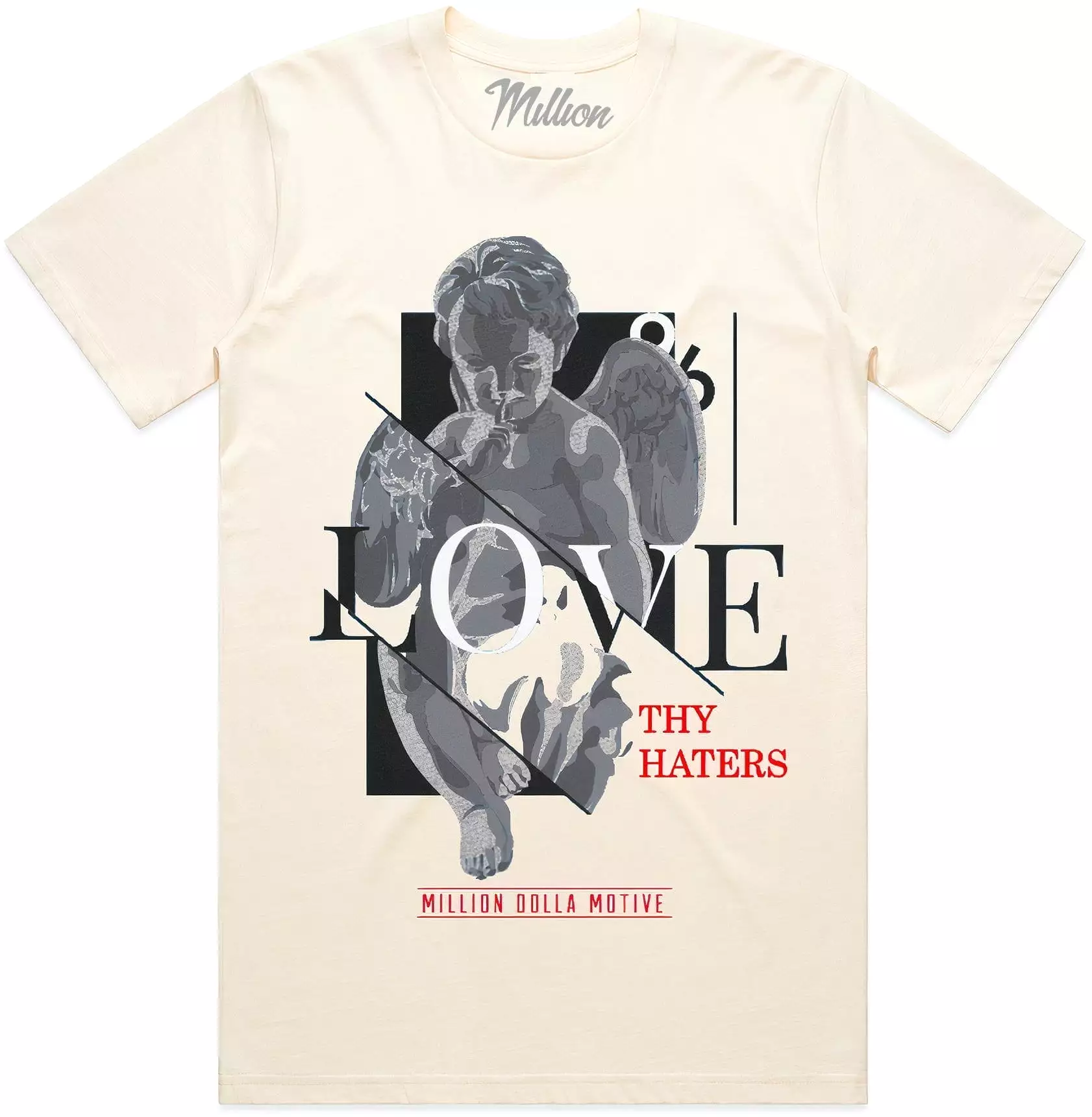 LOVE THY HATERS : Cream Sneaker Tees Shirt