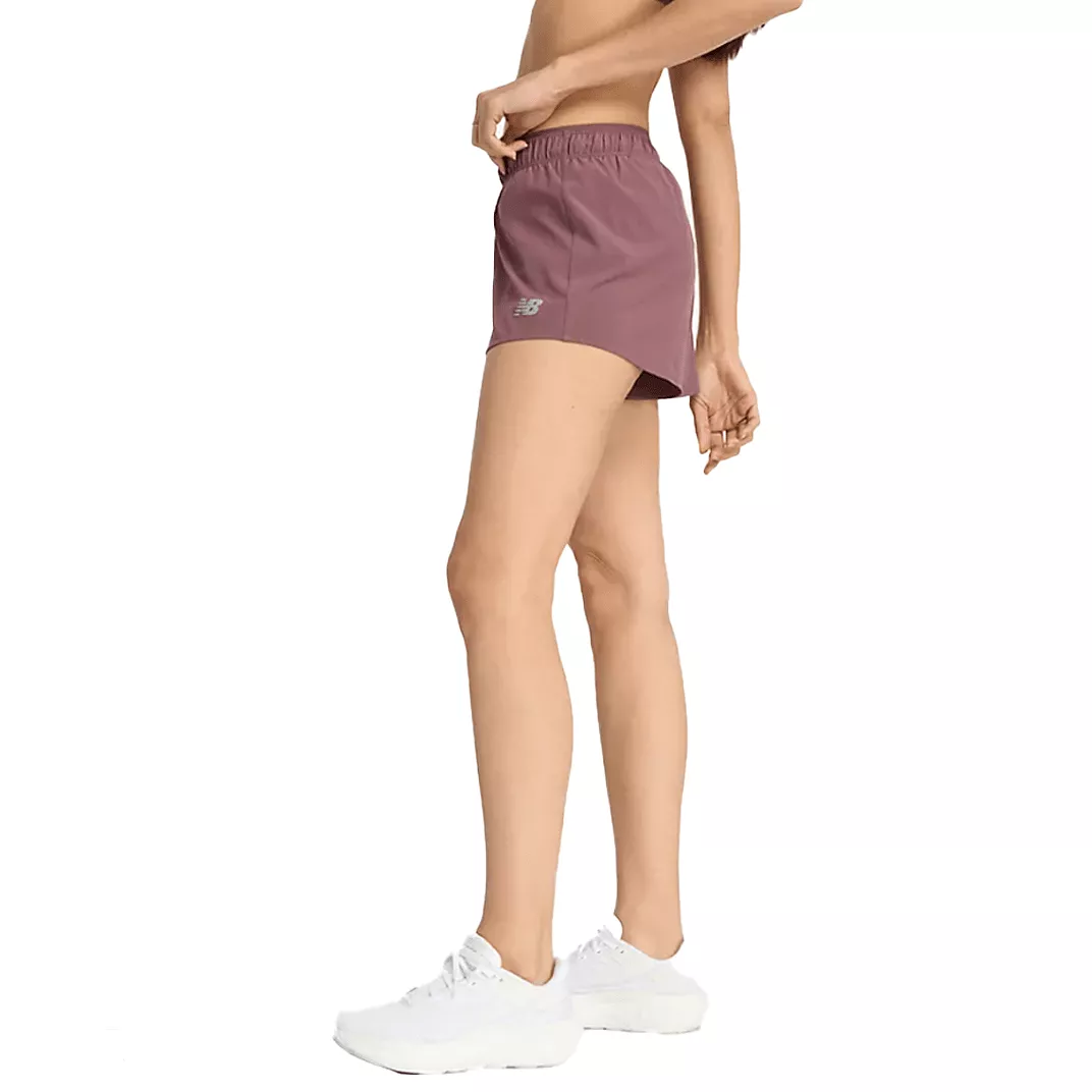 New-Balance Women's New RC 3 Seamless Short - Licorice-heather SS24