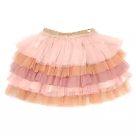 oh baby! Gold Band Layered Frill Tutu Skirt - Multi