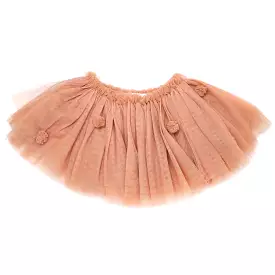 oh baby! Tulle Pom Pom Frill Tutu Skirt - Vintage Pink