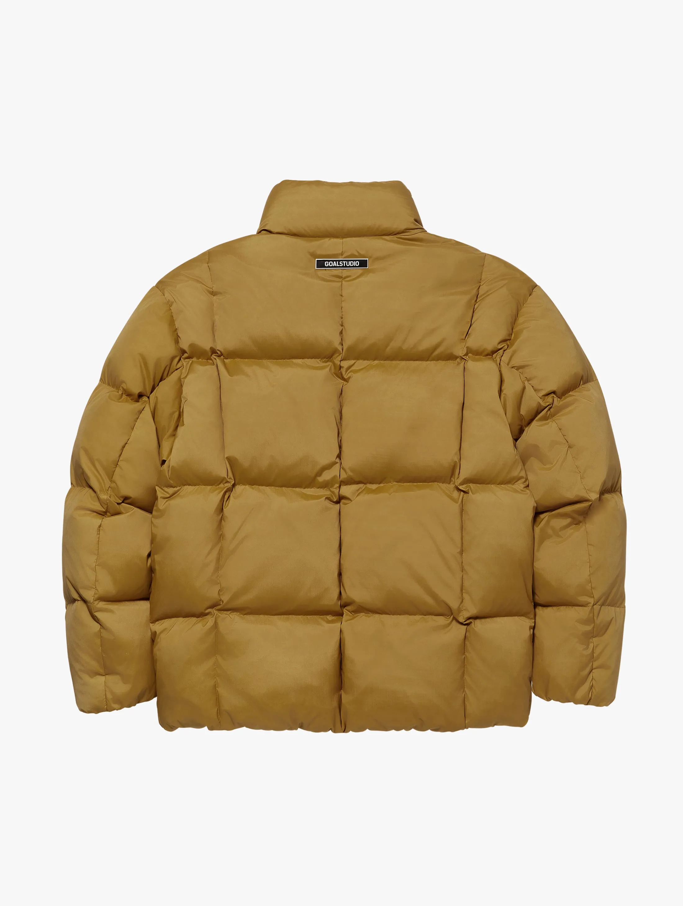 PIPING PUFFER DOWN JACKET-CAMEL