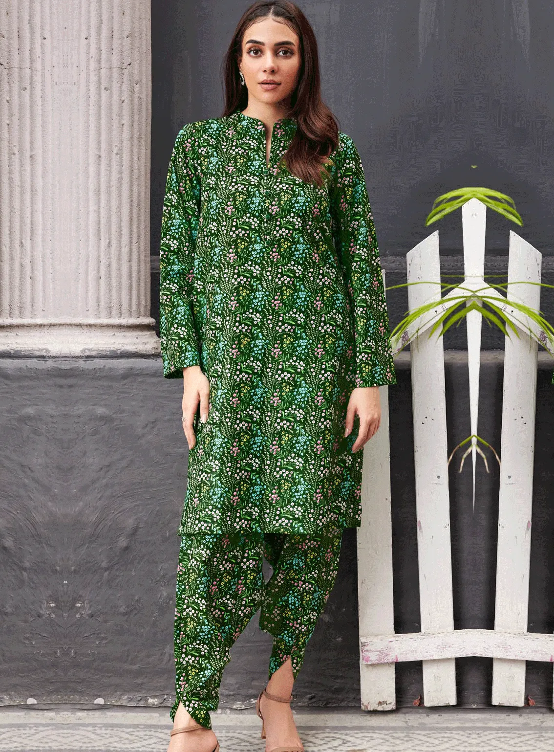 Rang By Motifz Printed Khaddar Unstitched 2 Piece Suit - MTF23DPK MWU-4526 SAMAA