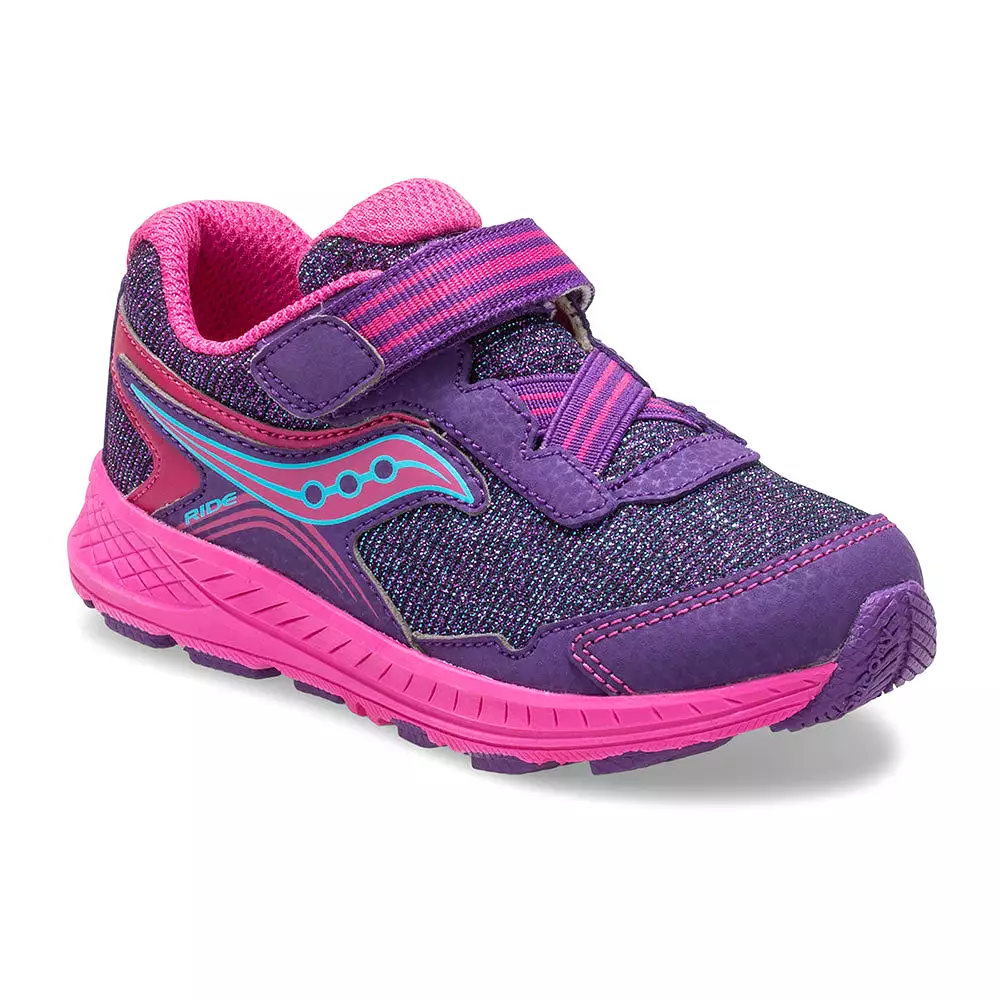 Ride 10 Jr. Sneaker - Purple/Sparkle