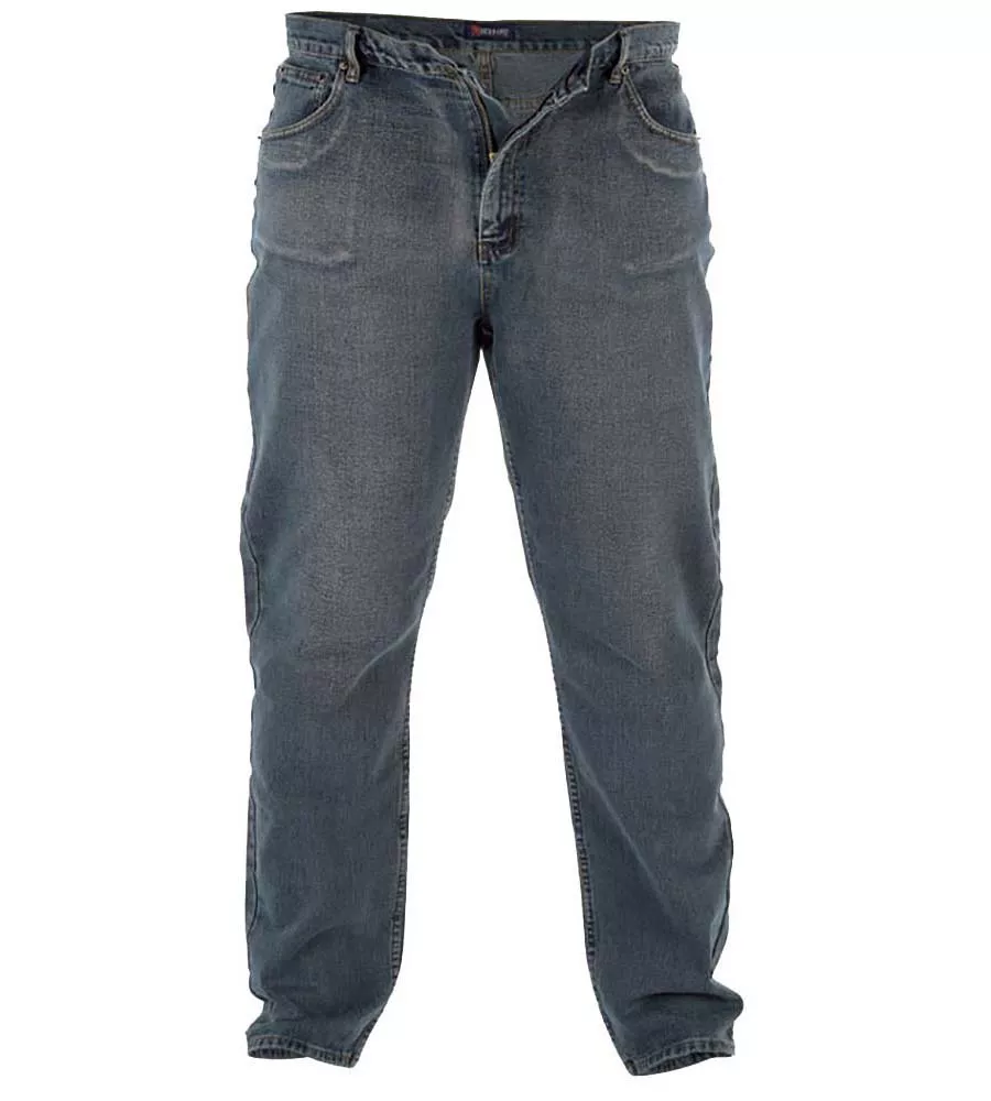 Rockford Mens Dirty Denim Comfort Fit Jeans (COMFORT DIRTY DENIM)