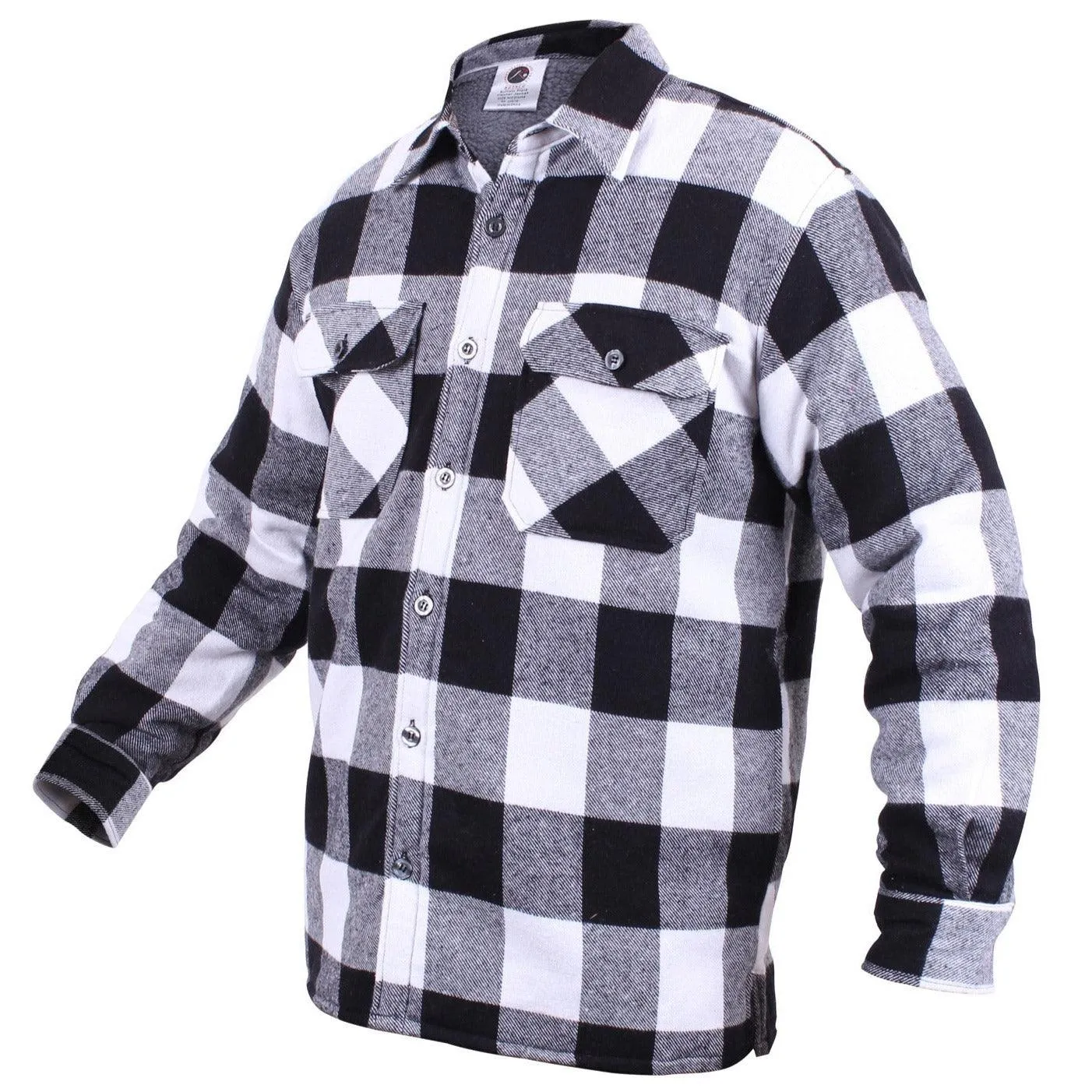 Rothco Extra Heavyweight Buffalo Plaid Sherpa Lined Flannel Shirts