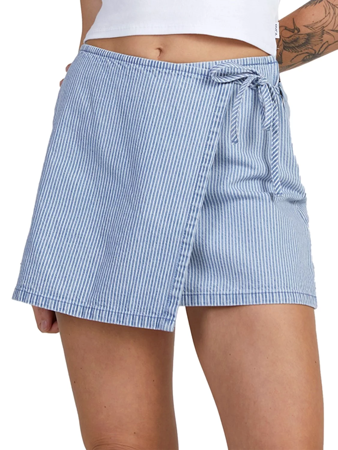 RVCA Ladies Wrapped Mini Skirt