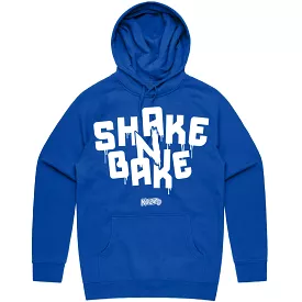 SHAKE N BAKE : Royal Blue Sneaker Hoodie